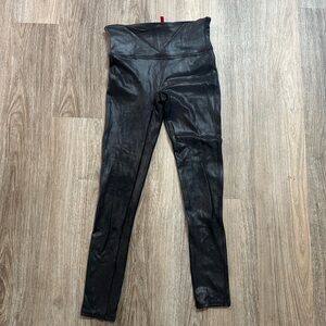 Spanx Black High-Waisted Leggings